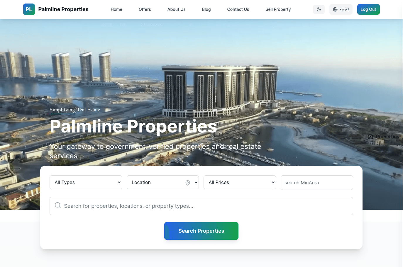 Real Estate Website
